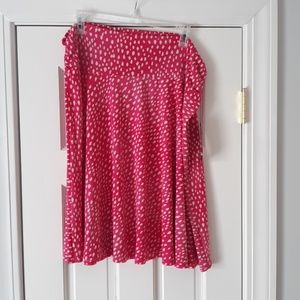 NWT: Pink Aline Skirt